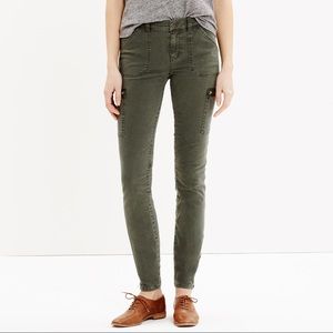 Skinny Ankle-Zip Cargos